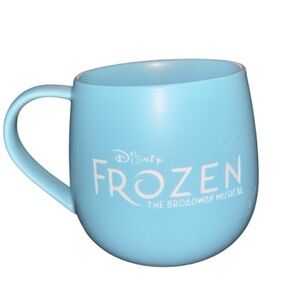 Frozen The Broadway Musical Etched Snowflake Mug Disney